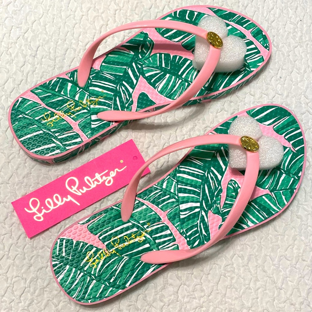 NWT 💕🌴 Lilly Pulitzer Flip Flops